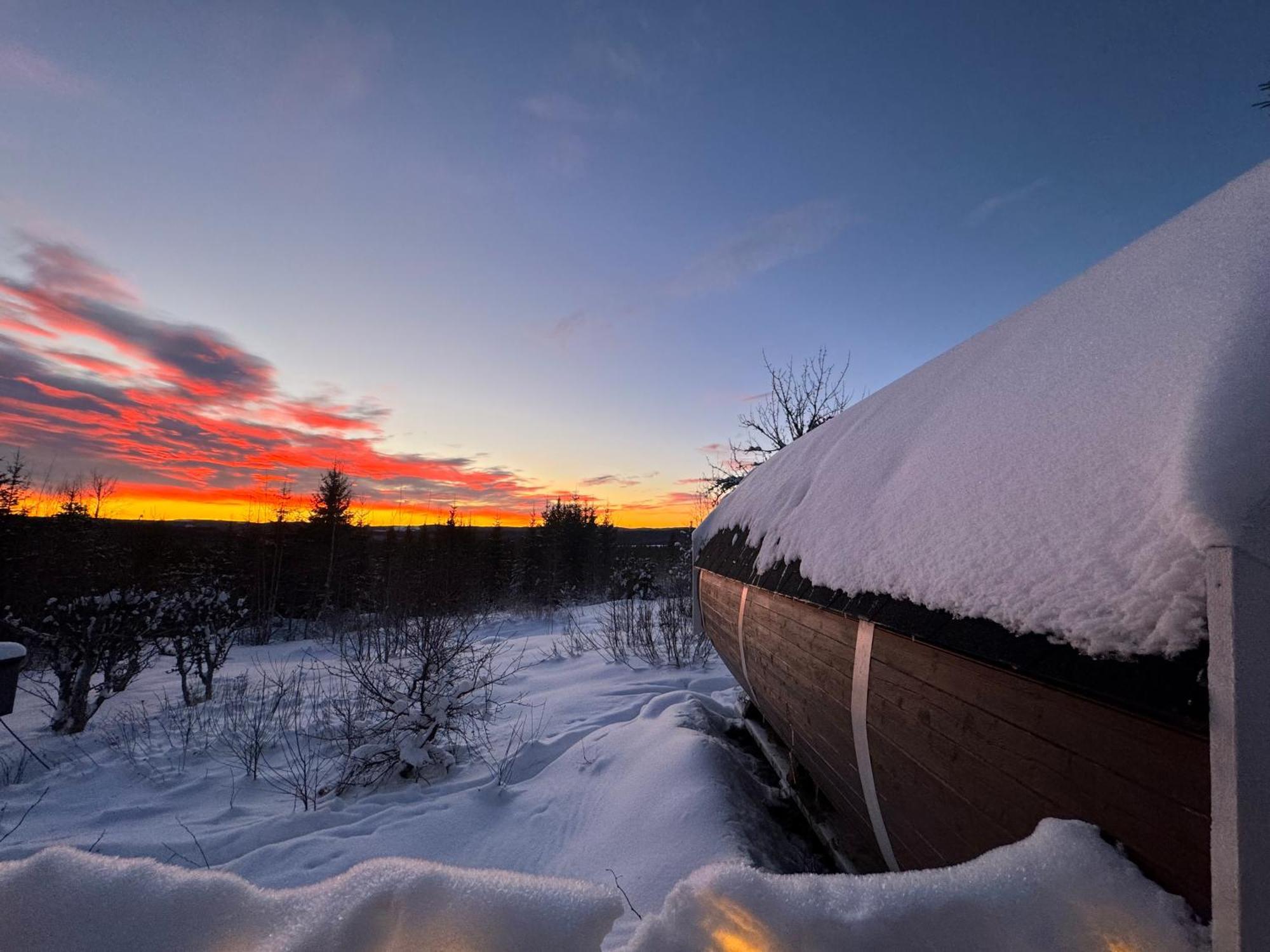 Cozy Forest Cabin With Amazing Mountain View Torsby Exterior foto